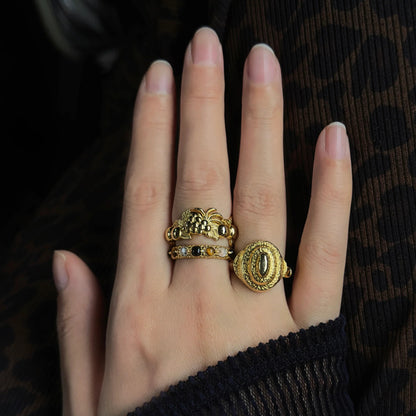 The frozen fruits Ring/ Silver , Gold