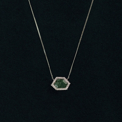 DHULI NECKLACE / Dark Green、Gray、Yellow