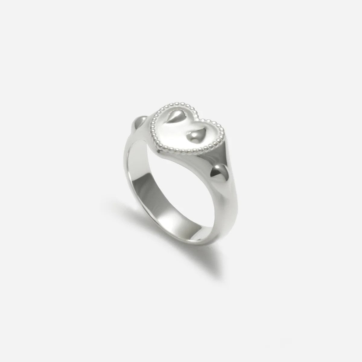 Heart & tears ring