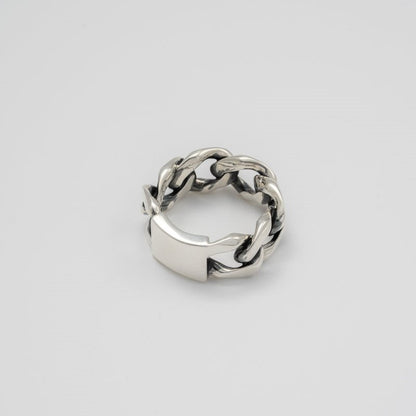 "Chain" plate ring