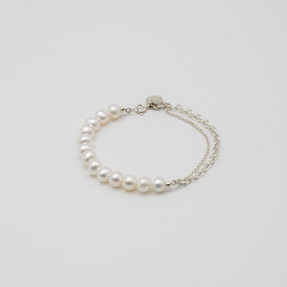 "Pearl" bracelet/ SILVER, GOLD