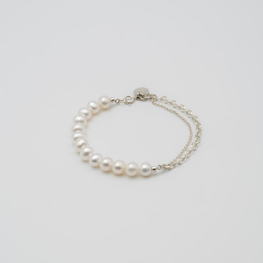 "Pearl" bracelet/ SILVER, GOLD