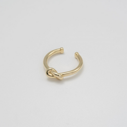 "Knot" ring/ Silver, Gold