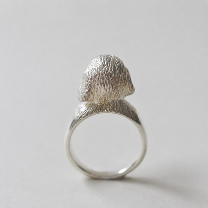ring poodle face