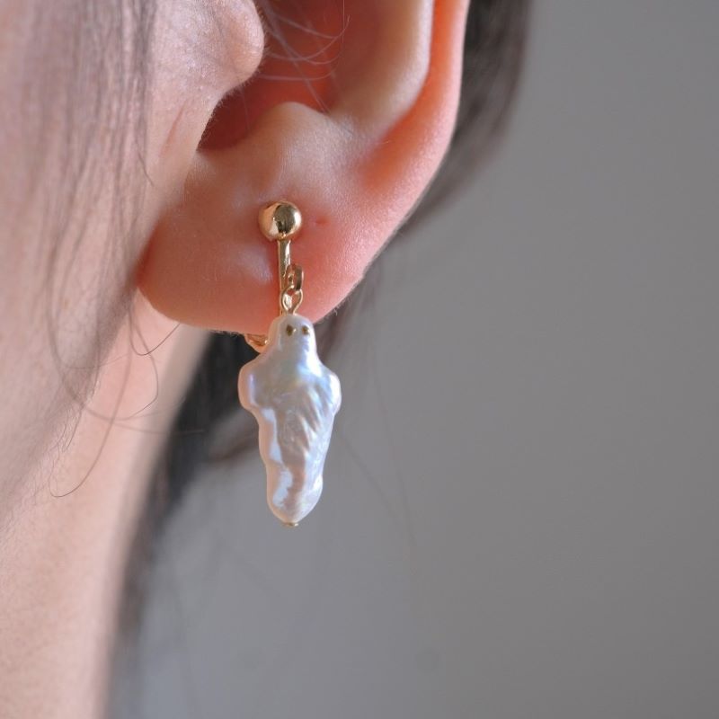 Kintsugi Draugur earring ゴースト/ ピアス、イヤリング