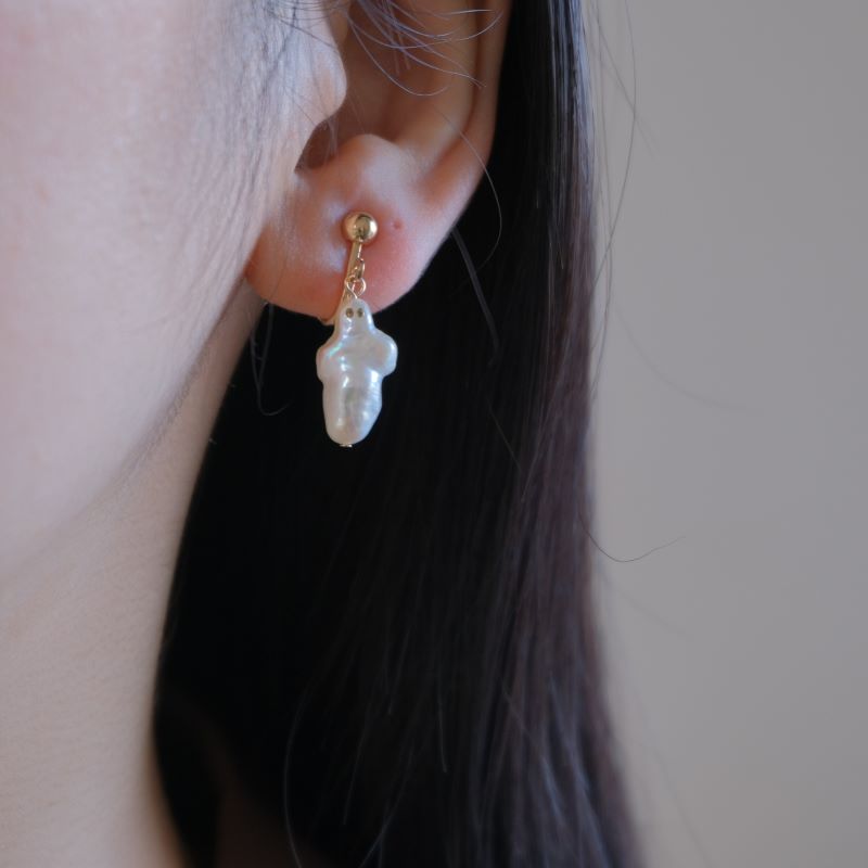 Kintsugi Draugur earring ゴースト/ ピアス、イヤリング