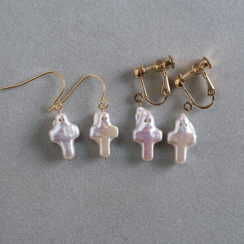 Kintsugi Draugur earring ゴースト/ ピアス、イヤリング