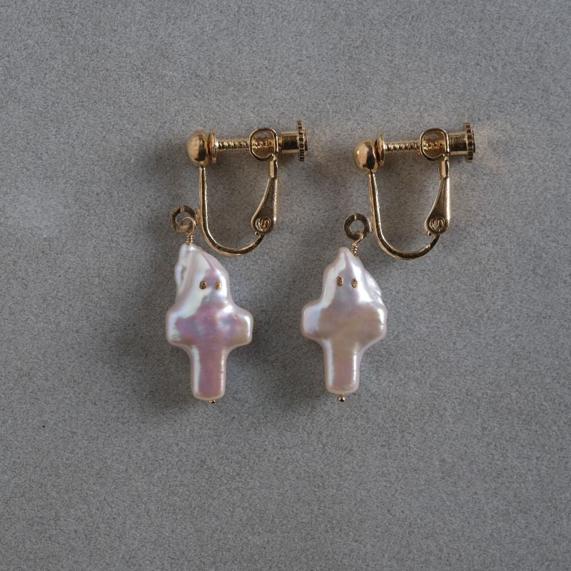 Kintsugi Draugur earring ゴースト/ ピアス、イヤリング