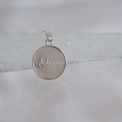 Eigðu góðan dag necklace　silver925　羊コインネックレス　シルバー