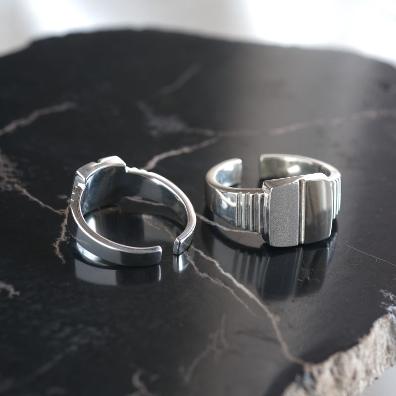 ljós og skuggi ring　シグネットリングM