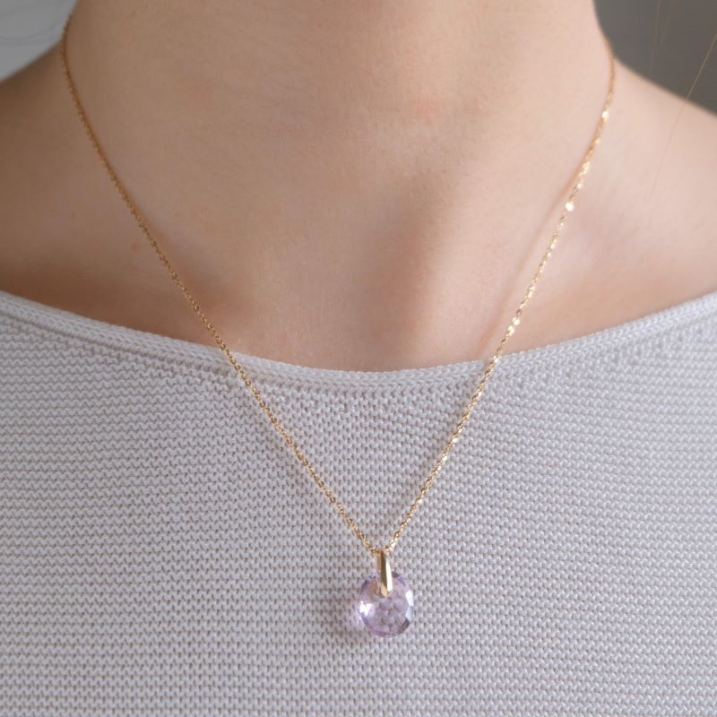K10yg glitra chain necklace チェーンネックレス