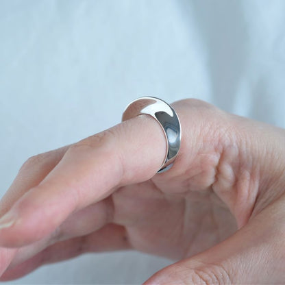 "flæði ring" シルバー×K10YG