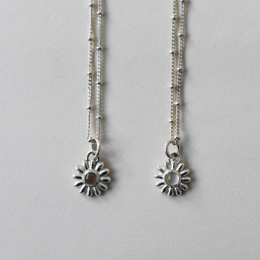 bloom stone necklace