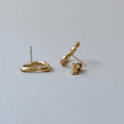 Melt Heart Pierce Mサイズ/ Silver, Gold
