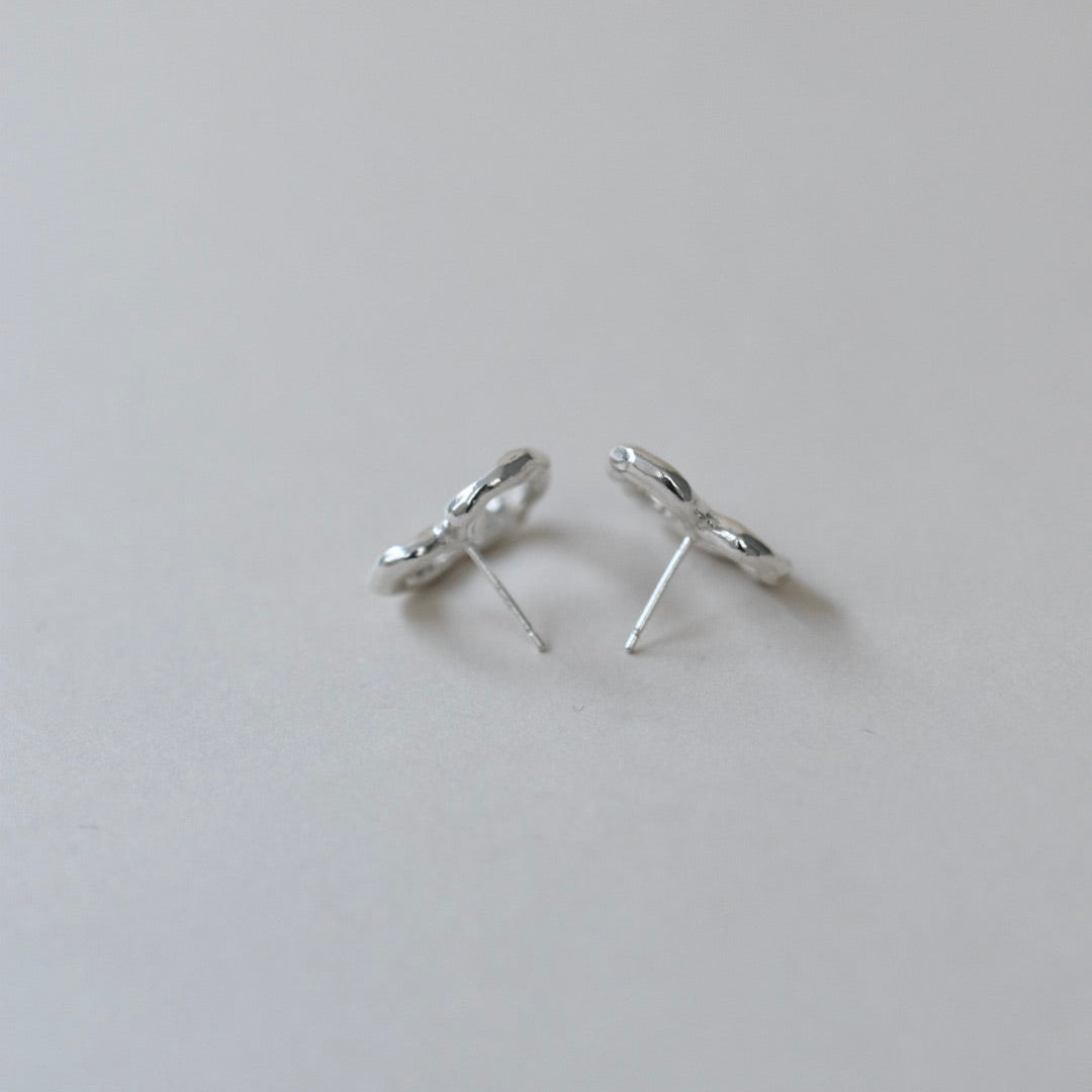 Melt Heart Pierce Mサイズ/ Silver, Gold