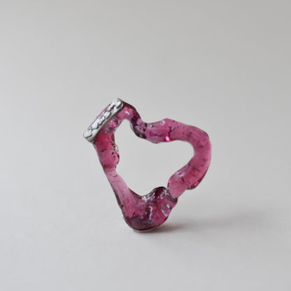 Lab Jelly Heart Ring / 14色