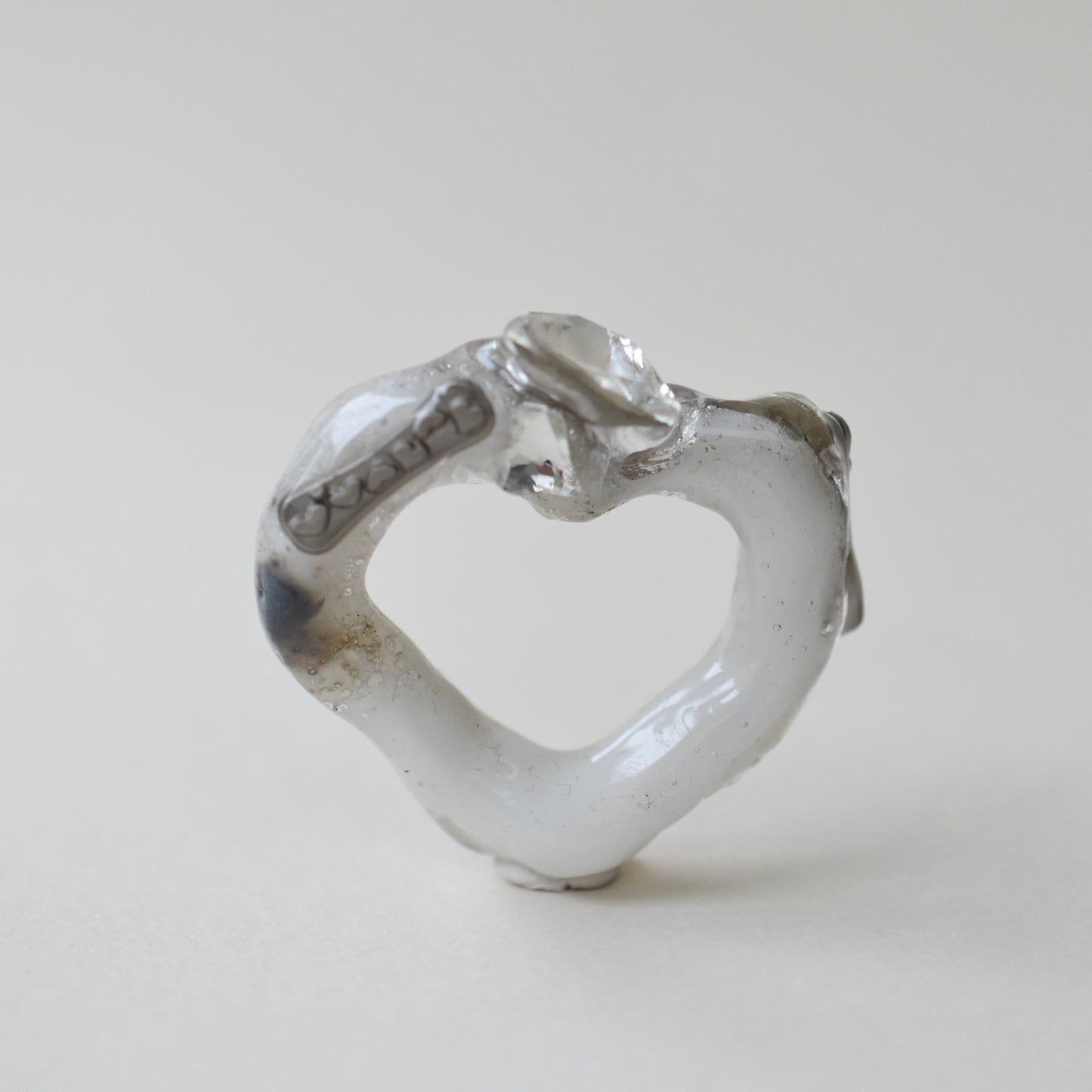 Lab Jelly Heart Ring / 14色