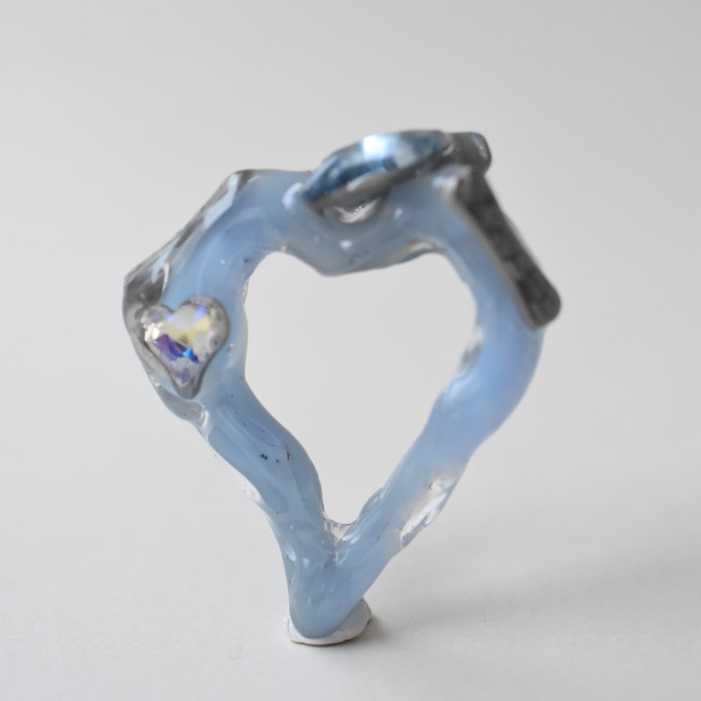 Lab Jelly Heart Ring / 14色