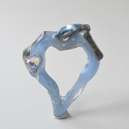 Lab Jelly Heart Ring / 14色