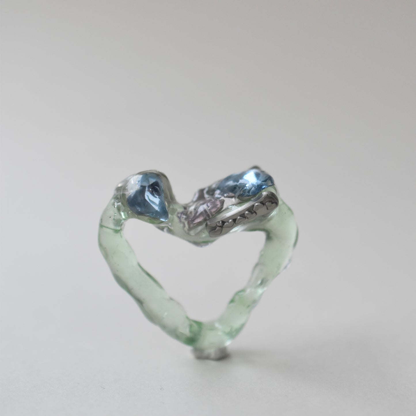 Lab Jelly Heart Ring / 14色