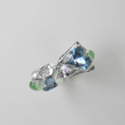 Lab Jelly Heart Ring / 14色