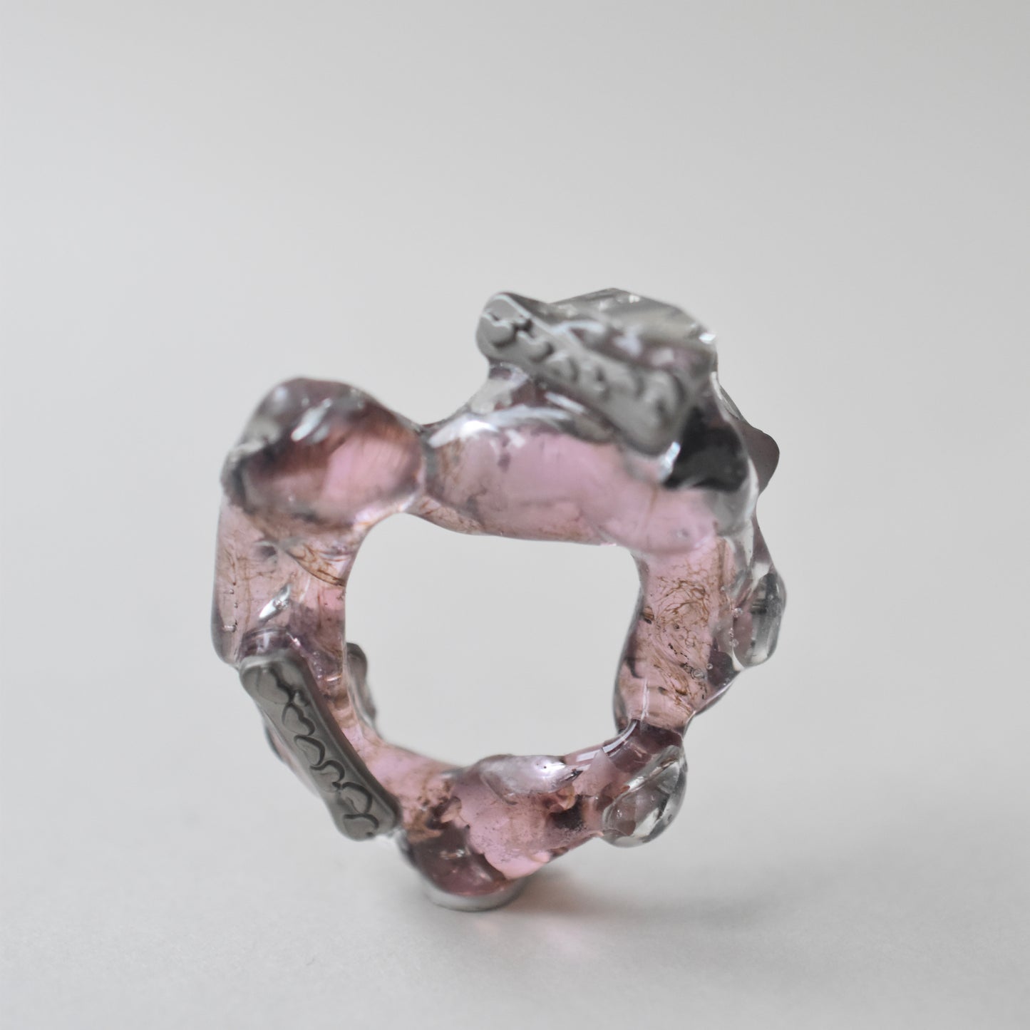 Lab Jelly Heart Ring / 14色