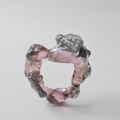 Lab Jelly Heart Ring / 14色