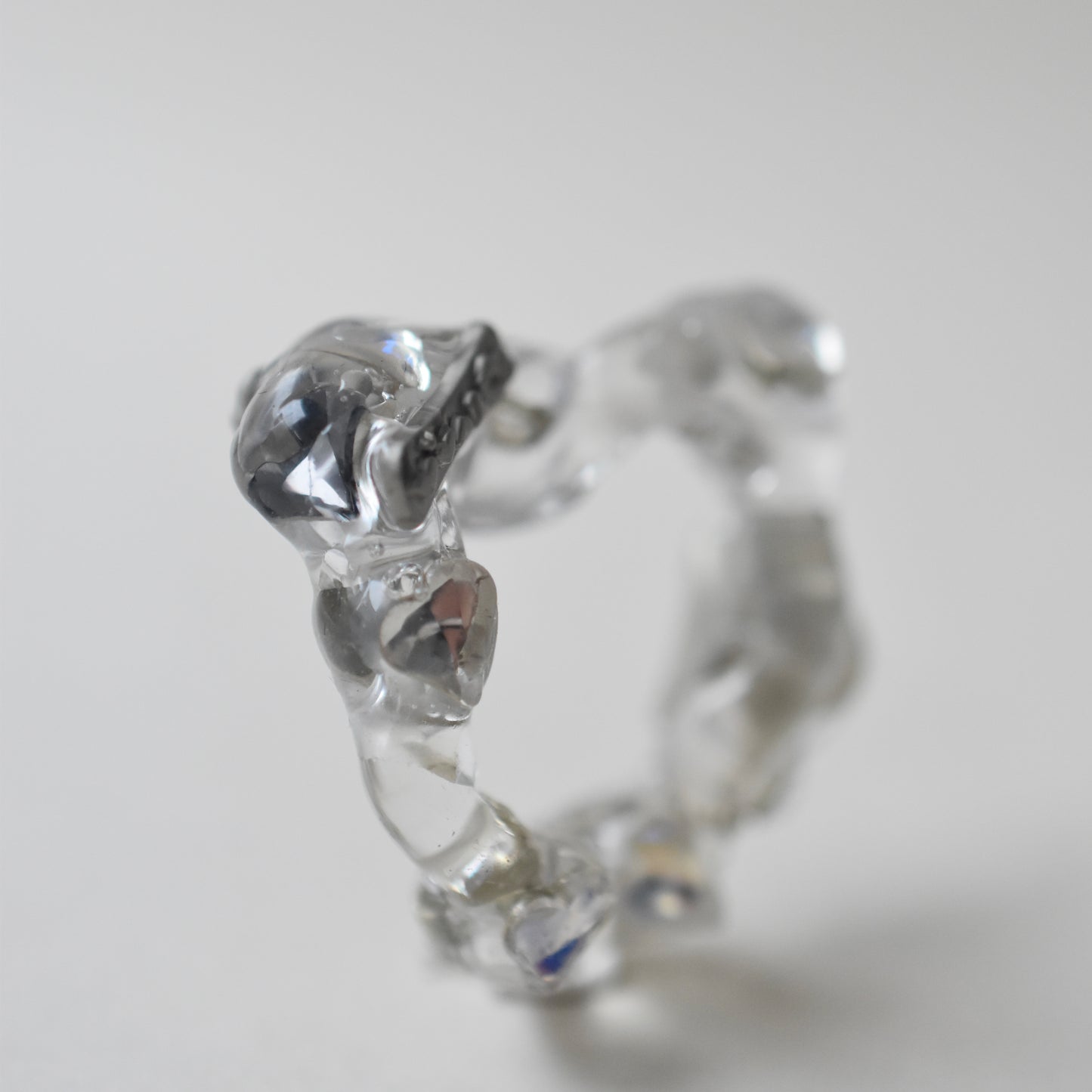 Lab Jelly Heart Ring / 14色