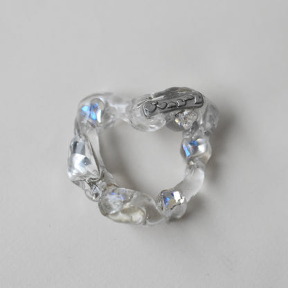 Lab Jelly Heart Ring / 14色