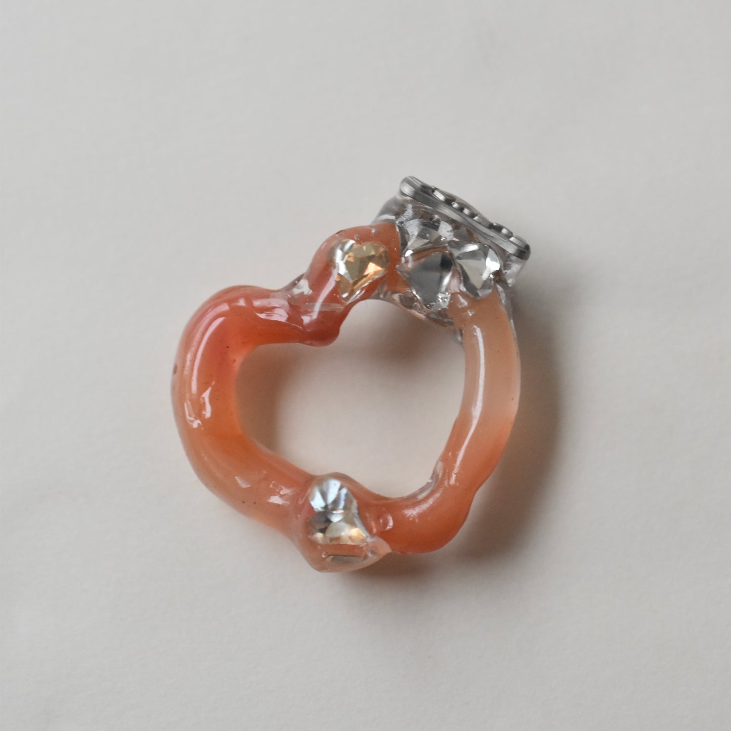 Lab Jelly Heart Ring / 14色