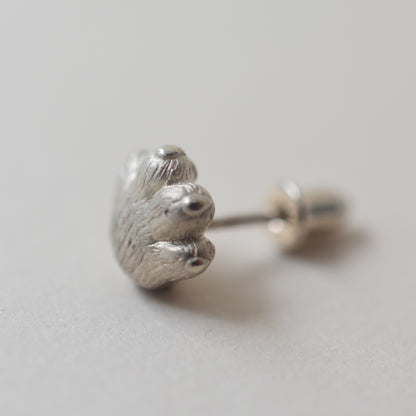 pierced earring talkative cat claw（片耳用）