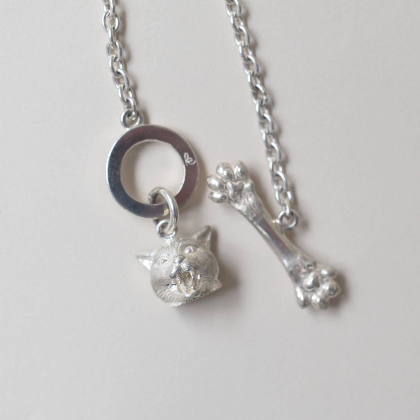 bracelet talkative cat face ＆ claw