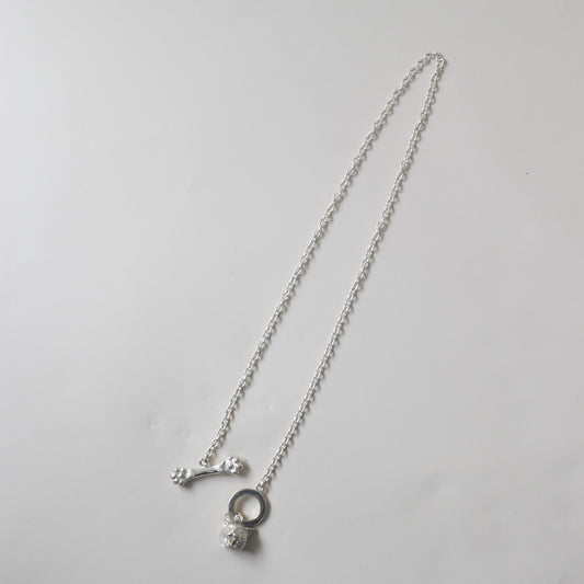 necklace talkative cat face ＆ claw