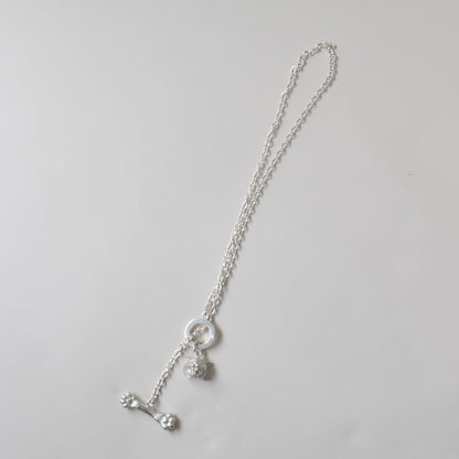 necklace talkative cat face ＆ claw