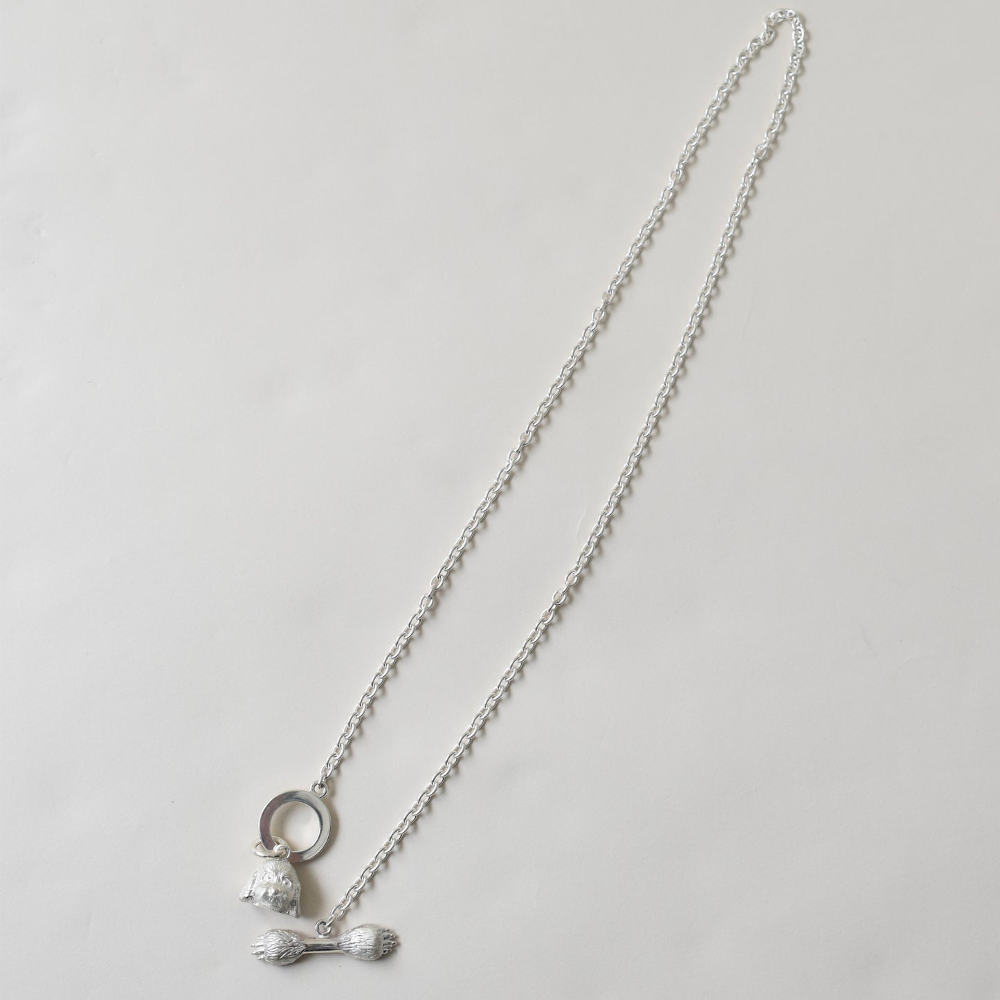 necklace puudle face ＆ claw