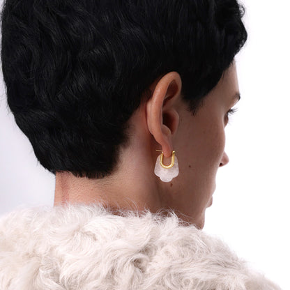 PADMA EARRING（WHITE）