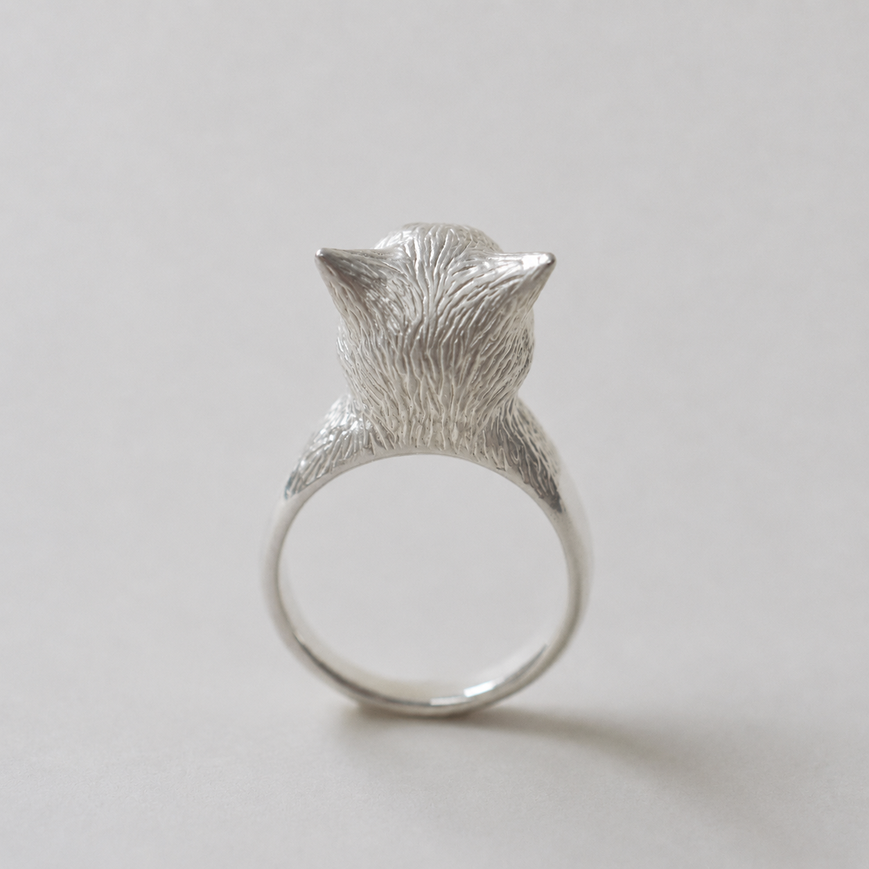 ring　talkative cat face