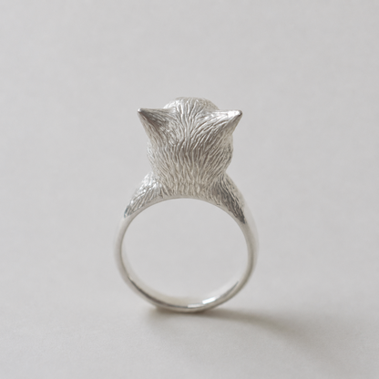 ring　talkative cat face