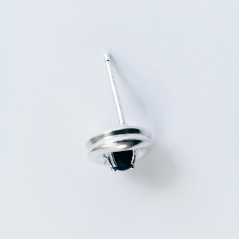 Onyx Mini Ball Earring