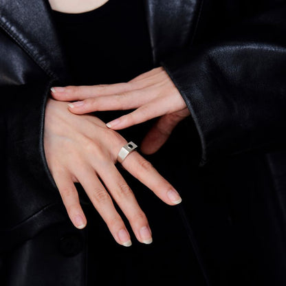 Onyx Signet Ring No.1