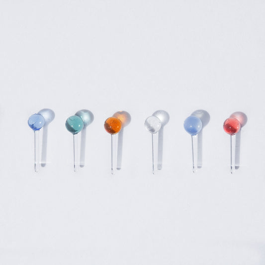 ガラスピアス cuure / 全6色