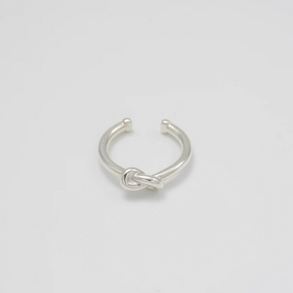 "Knot" ring/ Silver, Gold