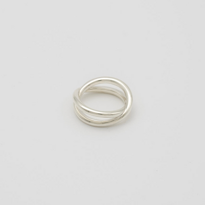 "Cross" ring/ SILVER, GOLD, MIX
