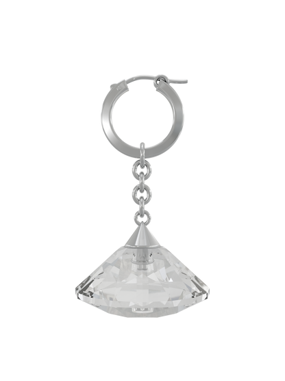 Glass Facet Earring / 4色（片耳用）
