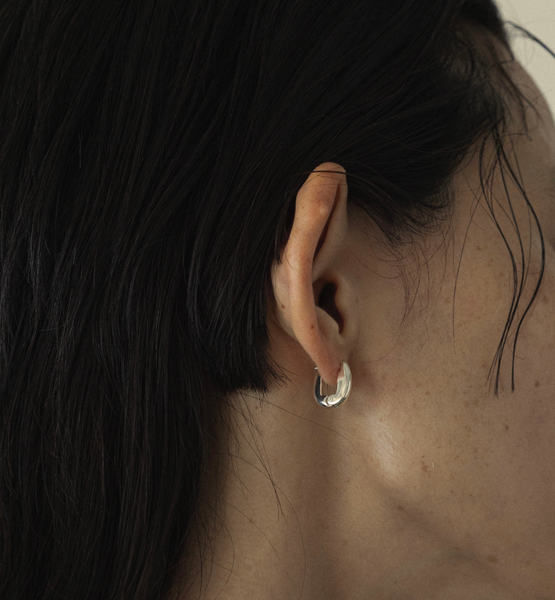 Lock pierce Silver