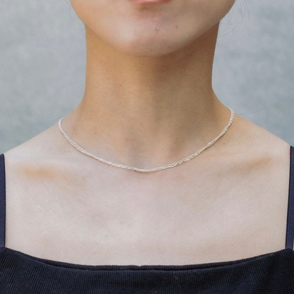 "Link" necklace/ SILVER, GOLD