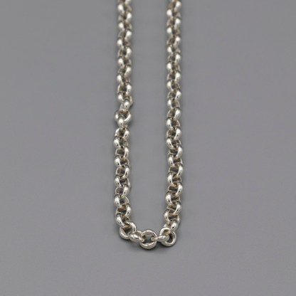 Round shape necklace Silver