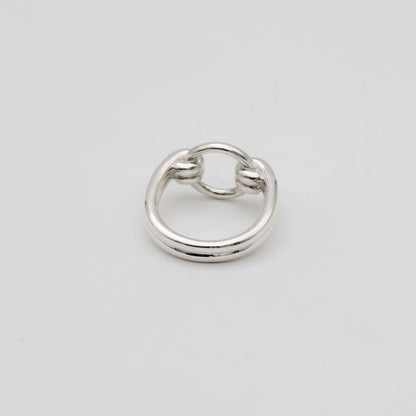 "Circle" open ring/ Silver, Gold