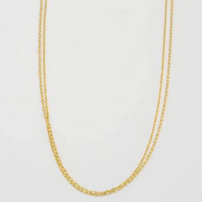 "Link" necklace/ SILVER, GOLD