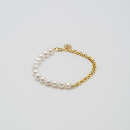 "Pearl" bracelet/ SILVER, GOLD
